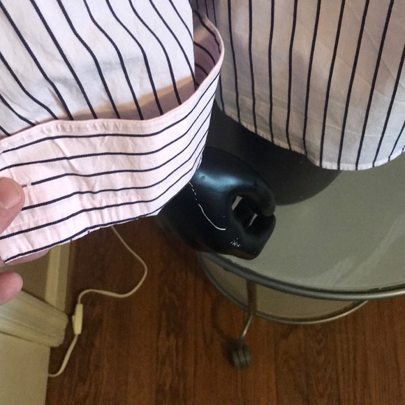 Express 1MX cotton button down in XL 17-17.5 - Picture 3 of 5